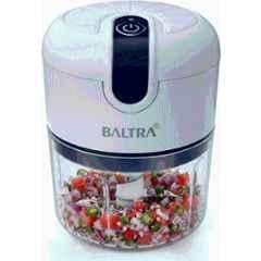 Baltra Slice 250ml Electric Vegetable & Fruit Chopper with Stainless Steel Blade, BHB-132