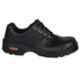 Tiger Lorex Steel Toe PU Sole Black Work Safety Shoes, Size: 5