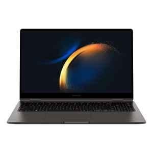 Samsung Galaxy Book3 360 Graphite Laptop with 13th Gen Intel Core i7-1355U/16GB RAM/512GB SSD/Intel Iris Xe Graphics/Windows 11 Home & 13.3 inch FHD AMOLED Display, NP730QFG-KA1IN