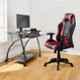 Modern India Seating Leatherette Red & Black High Back Gaming Chair, MISG13