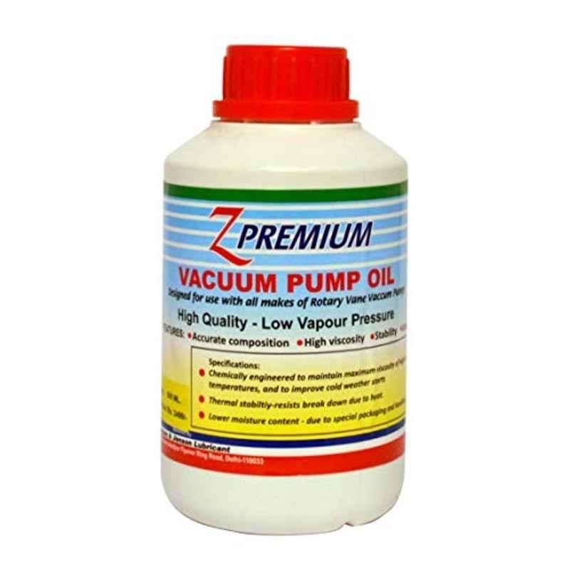 Z Premium 500ml High Viscocity Vacuum Pump Oil