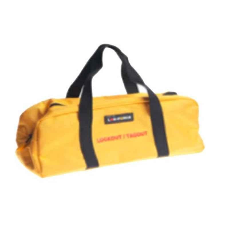 LOK-FORCE 36x13x15cm Polyester Yellow Lockout Bag, BG-YW36MN