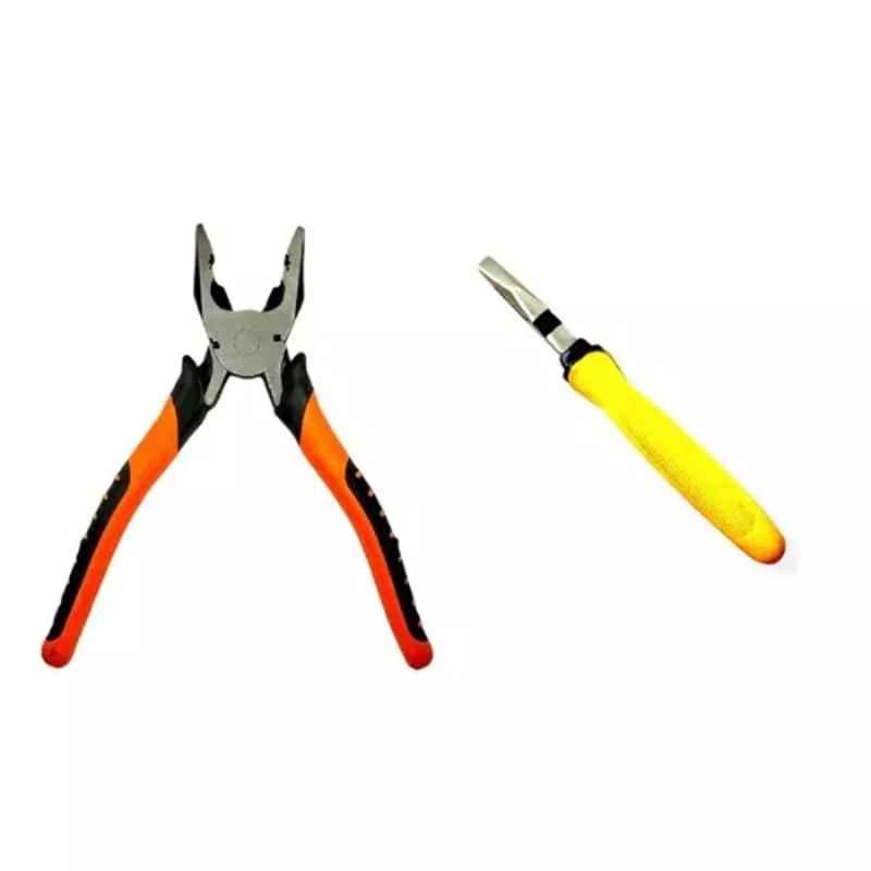 Sky Blue 2 Pcs 7.8 inch Lineman Plier Combo, SBE_PLIER_COMBOS_COMBO_540
