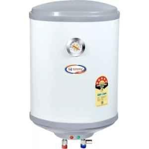 Kanishka Lotus 2000W 15L Grey & White Storage Water Geyser