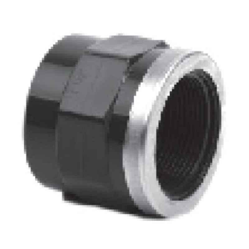 Hepworth 21.91.10 1x1 inch PN 15 PVC-U Pipe Socket, 721.911.008