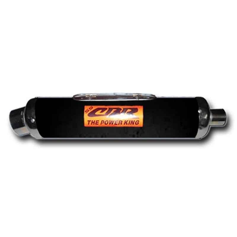 RA Accessories Blue Chrome Cap CBR Silencer Exhaust for Hero Honda Sleek