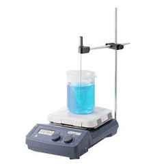 Abdos 18.4x18.4cm Magnetic Stirrer & Hotplate with support Rod & External Temperature Probe, E11650