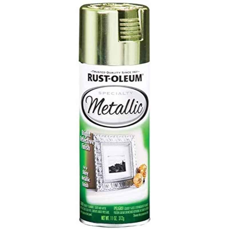 Rust-Oleum 11 Oz Metallic Brass 1936830 Spray Paint