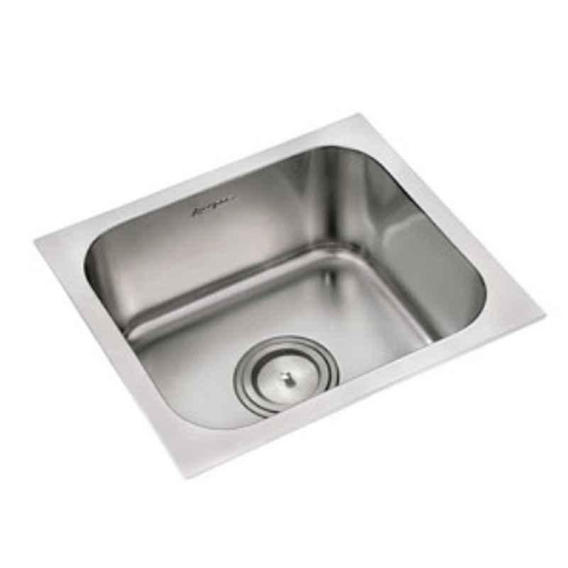 Anupam 117 19x17 inch Stainless Steel Satin Finish Single Bowl Sink