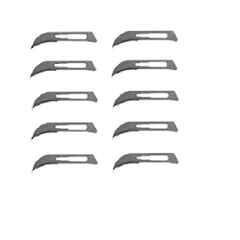 Forgesy Carbon Steel Scalpel Surgical Blades, Size: No.12, SUNX18 (Pack of 10)