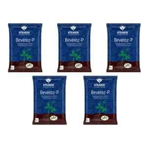 Utkarsh Beveroz-P 1kg Beauveria Bassiana for Plants, Crops & Home Gardening (Pack of 5)