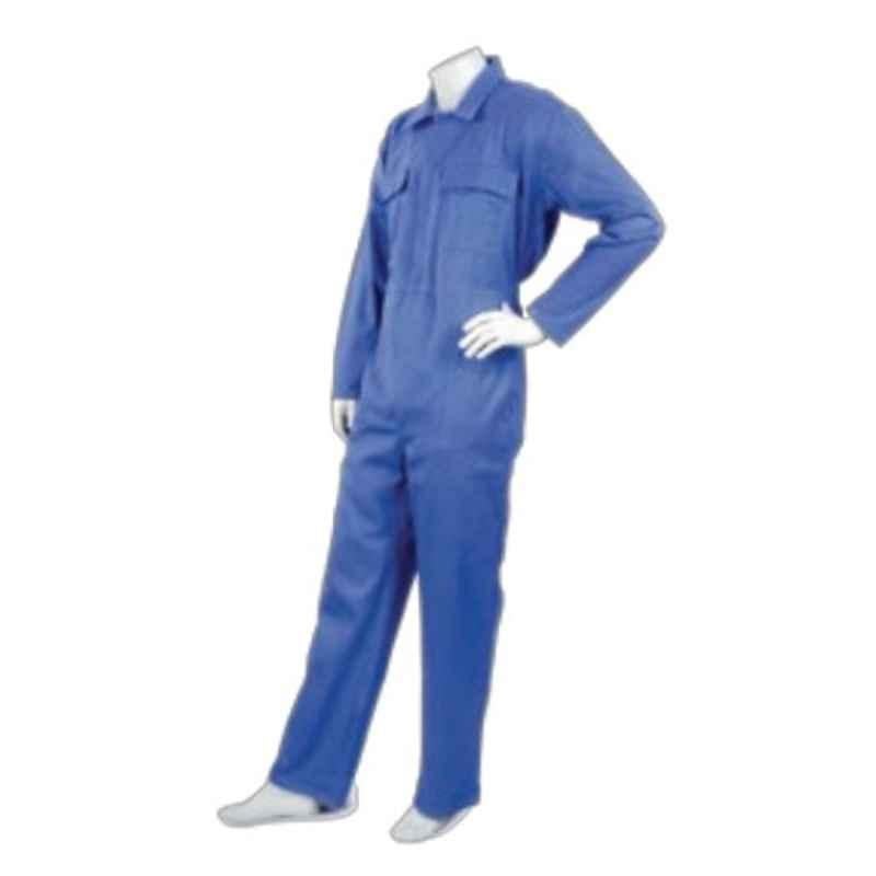 Techtion Comfy Mix Multipro Yellow 165 GSM Plain Poly Cotton Coverall Suit, Size: XXXXL