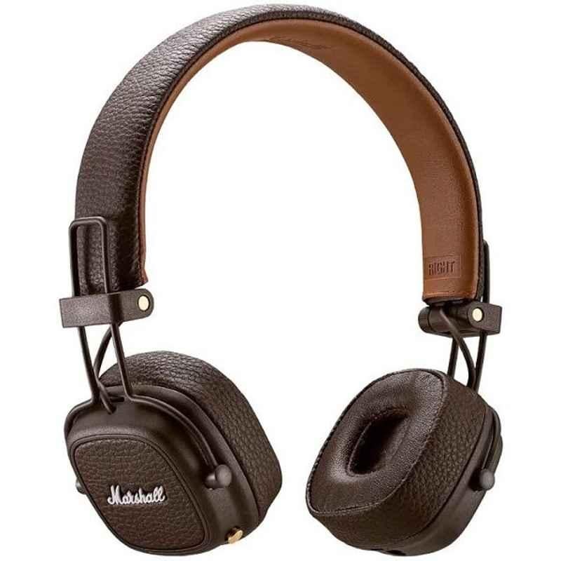 Marshall Major III 40mm 30ft Brown Bluetooth Headphone