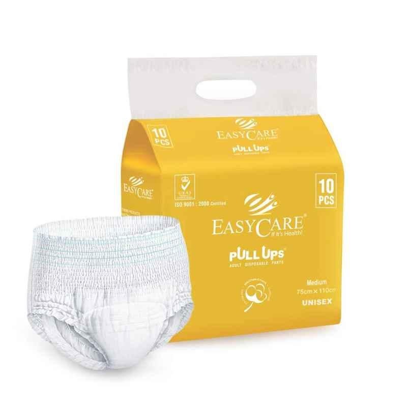 Easycare Medium Disposable Pull Up Adult Diaper Pants, EC1125 (Pack of 3)