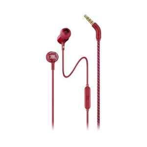 JBL LIVE100 Red In-Ear Headphone with In-Line Microphone & Remote