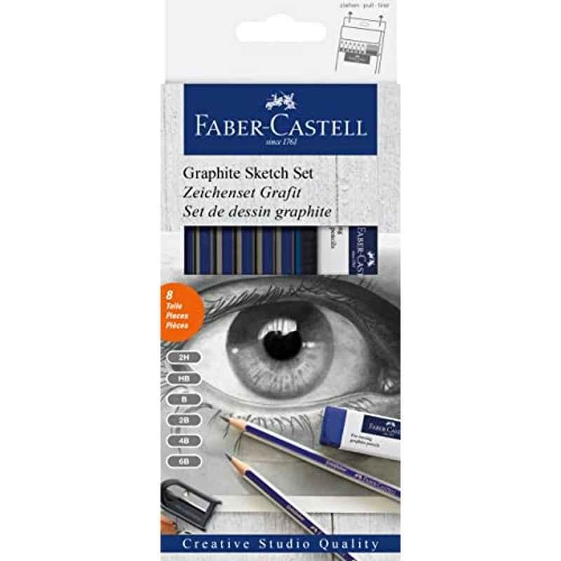 Faber-Castell Graphite Gold Faber Degree Pencil Set, FC114000