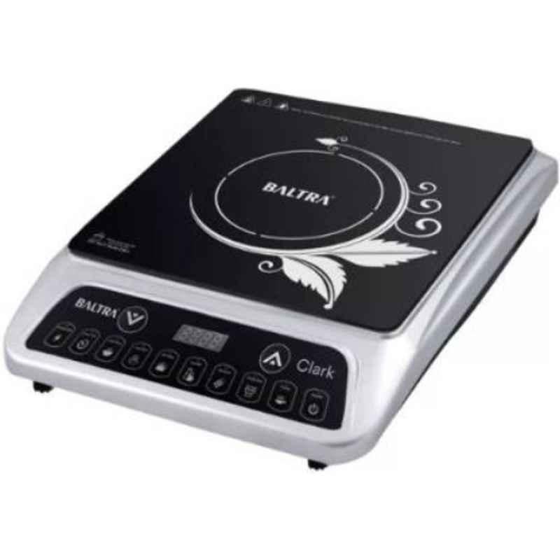 Baltra Clark 2000W Black Push Button Electric Induction Cooktop, BIC 117