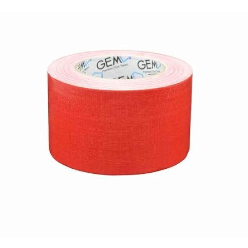 Gem Cloth Tape, GM-CT302580-RD, 25 m, Red
