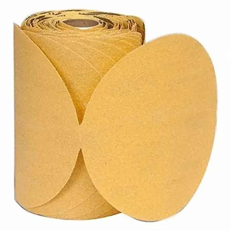 Norton 5 inch Aluminum Oxide PSA Sanding Disc Roll, 783RG4