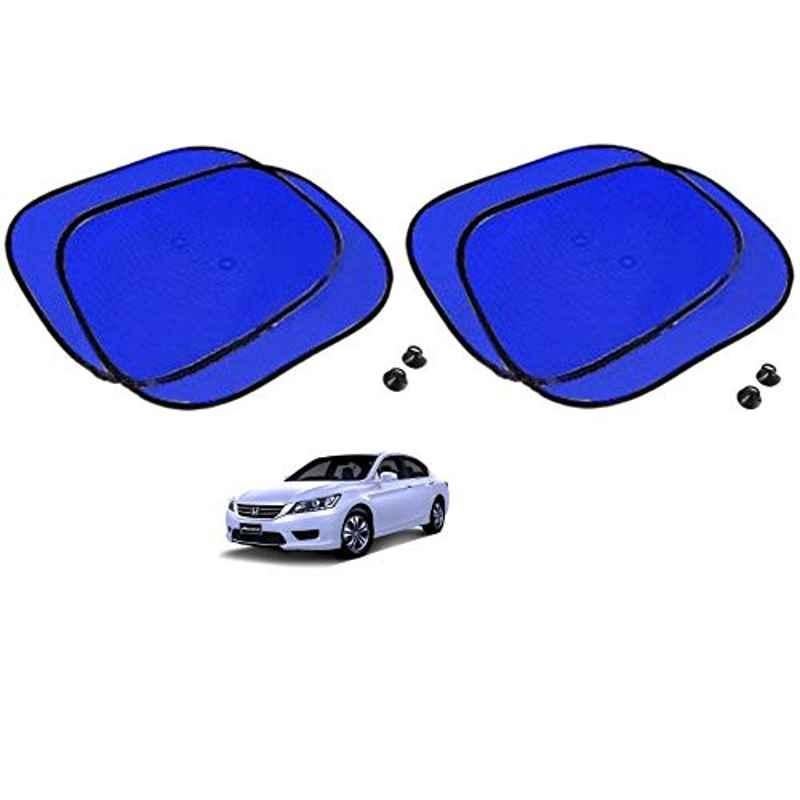 Kozdiko 4 Pcs Blue Chipkoo Car Window Sunshade Curtain Set for Honda Accord, koz_82838