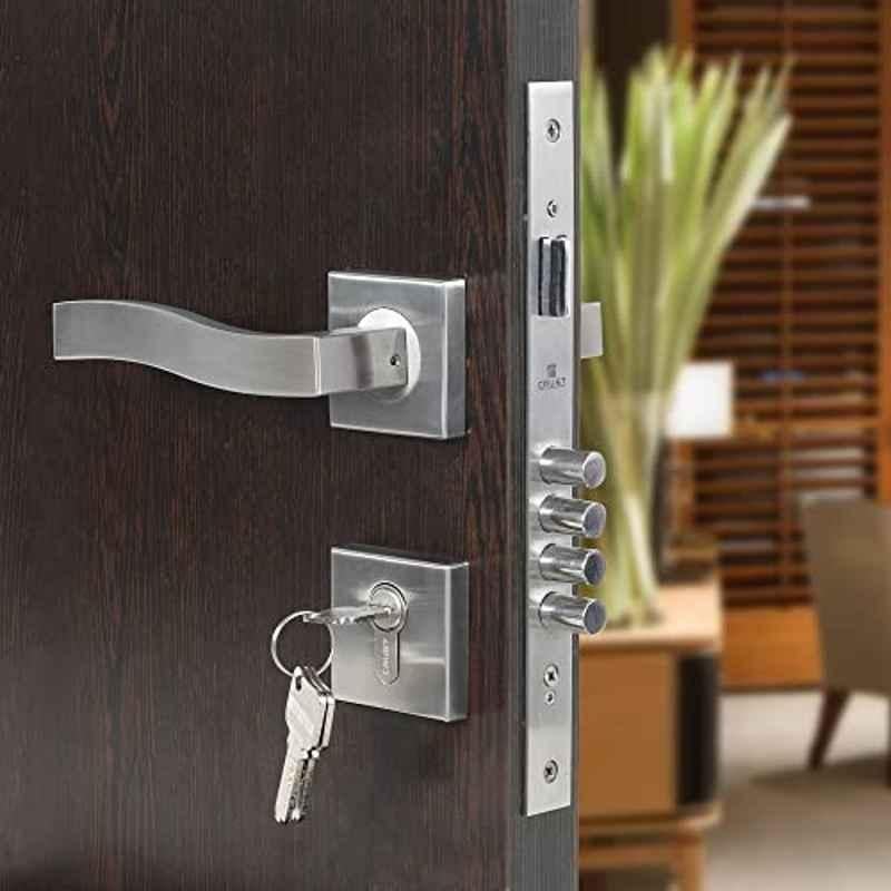 Buy Voltizi Rose Stainless Steel Matt Finish Both Side Key Mortise Door ...