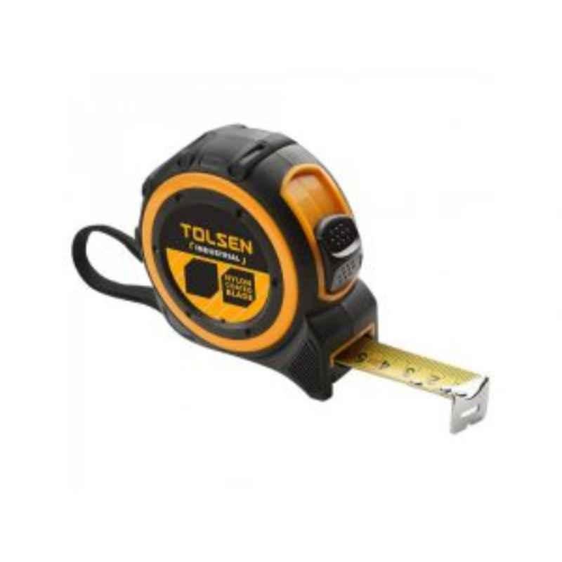 Tolsen ABS with TPR Measuring Tape with Metric Blade, 36014