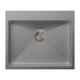 Carysil Micro Radius Waltz Single Bowl Stainless Steel Matt Finish Kitchen Sink, Size: 24x20x8 inch
