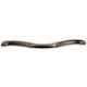 Aquieen 160mm Malleable Black Matte Wardrobe Cabinet Pull Handle, KL-717-160 (Pack of 2)