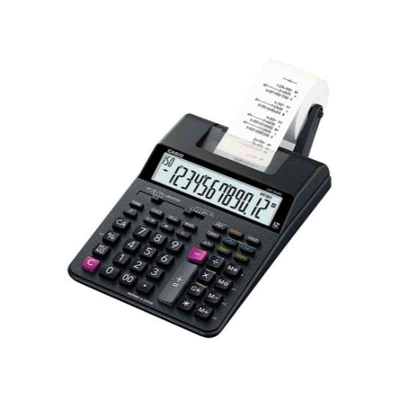 Casio HR100 RC 295x165x64.6mm Black Printing Calculator