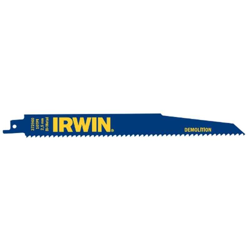 Irwin 960R 225mm Demolition Bi-Metal Reciprocating Blade, 10504139