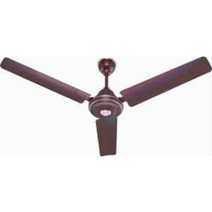 Airelec Gloria 28W 350rpm 5 Star Matt Brown 3 Blade BLDC Ceiling Fan with Remote & 2 Year Warranty, Sweep: 1200 mm (Pack of 2)
