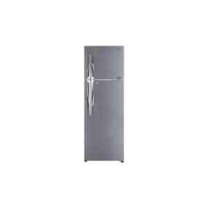 LG 360L 3 Star Shiny Steel Dual Fridge Inverter Refrigerator, GL-T402JPZU