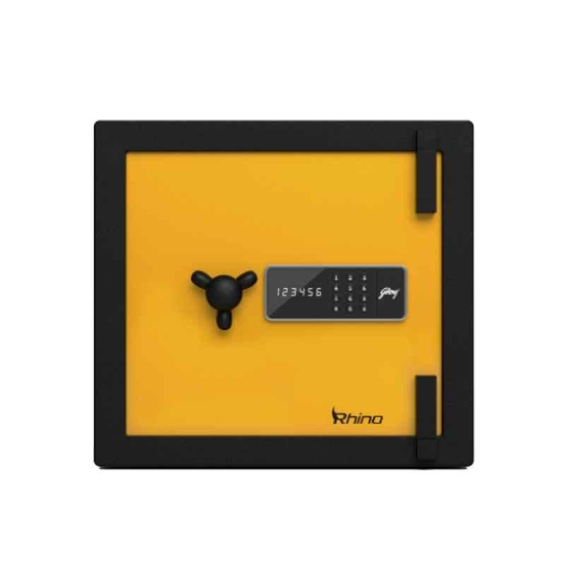 Godrej Rhino 55L Safe Digital Gold Electronic Home Locker (Tijori)