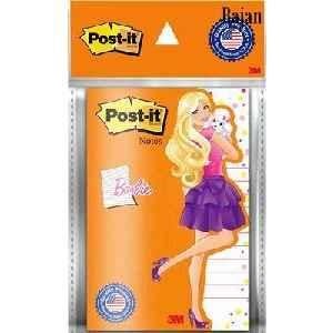 3M Barbie Theme Printed Notes 4 inch x6 inch