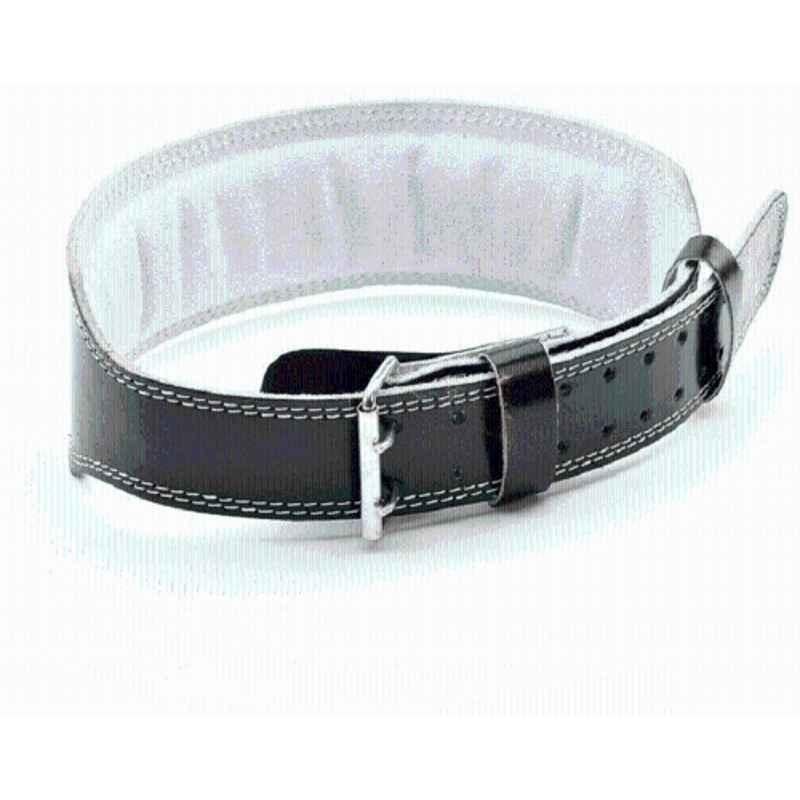 QUIT-X Pro Range Black Weight Lifting Belt for Gym Work & Dead Lift, Size: Free