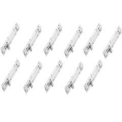 Senkiddpro 90mm Stainless Steel Chrome Finish Push to Close Tower Bolt (Pack of 11)