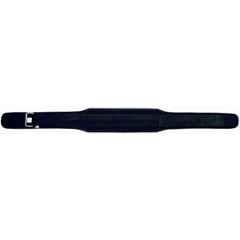 QUIT-X 5 inch Black Wide Velcro Weight Lifting Belt for Powerlifting & Gym Training, Size: Free