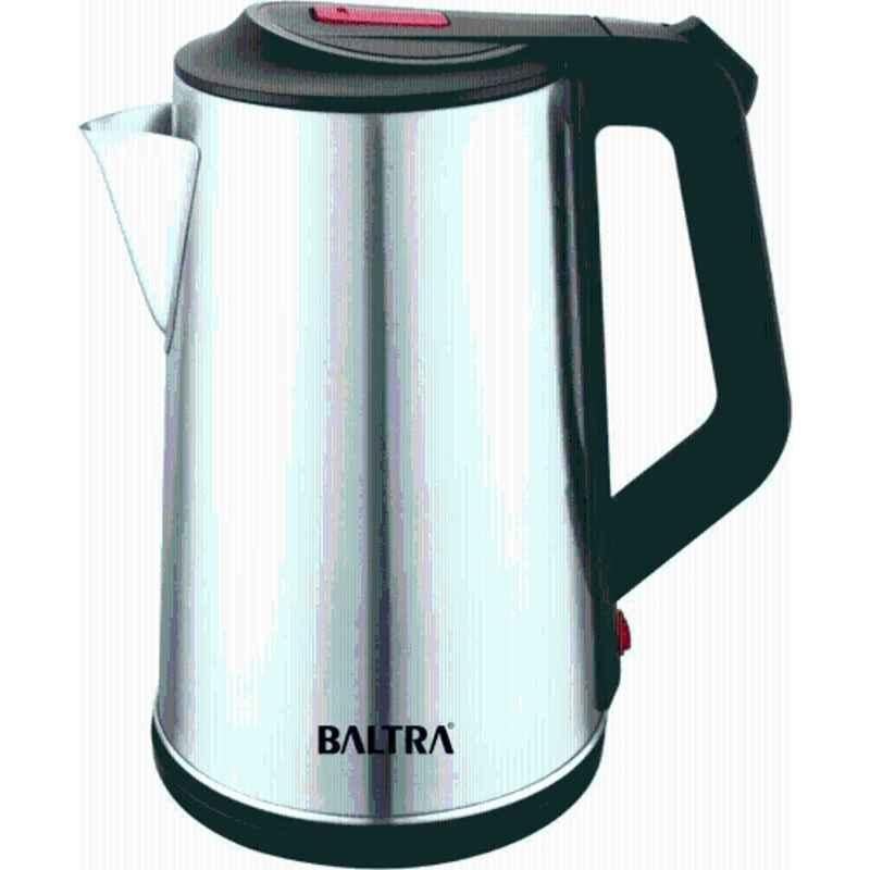 Baltra Eager 2.5 Litre 1500W Stainless Steel Silver Electric Kettle, BC-143