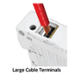 Havells EURO-II 40A C Curve SP MCB, DHMGCSPF040 (Pack of 12)