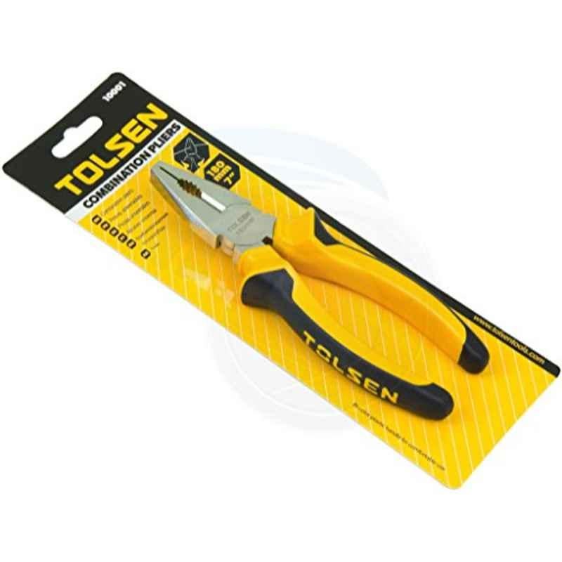 Tolsen 180mm Forged Steel Combination Plier, 10001