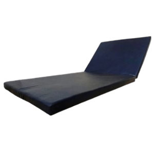 Vaishnavi Healthcare 3 inch Black Polyester Single EPE Foam Hospital Bed Mattress