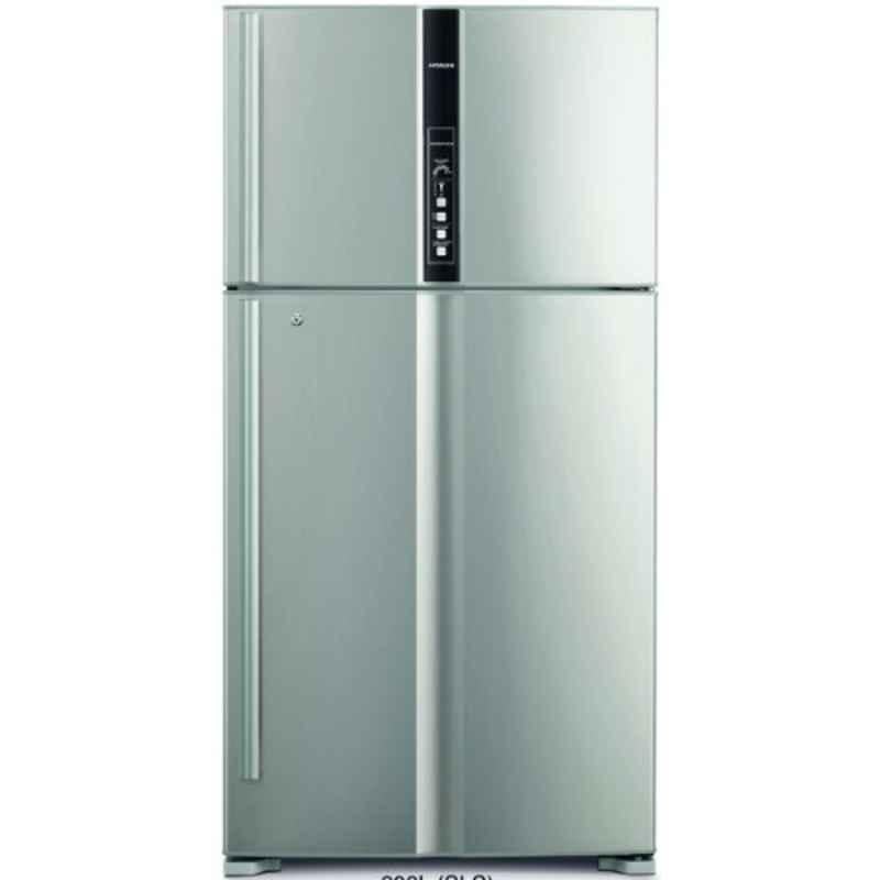 Hitachi 610L 4 Star Silver Super Big Refrigerator, RV610PUK3K