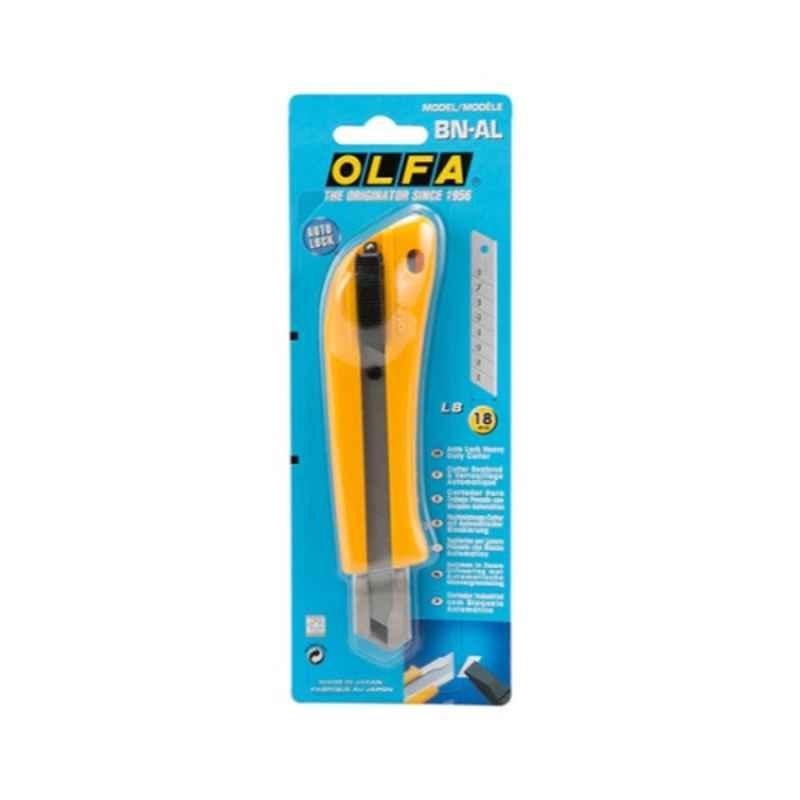 Olfa Yellow Heavy Duty Utility Knife, OL-BN-AL