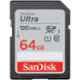 SanDisk Ultra 64GB Metallic Silver SDXC UHS-I Camera Card, SDSDUN4-064G-GN6IN