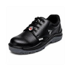 Acme Ketone Steel Toe Black Work Safety Shoes, AP-8, Size: 6