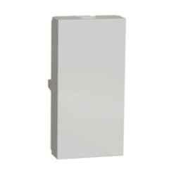 Schneider Electric Unica Pure 1 Module Polar White Blank Plate, UNSBLANK1M_WE (Pack of 20)