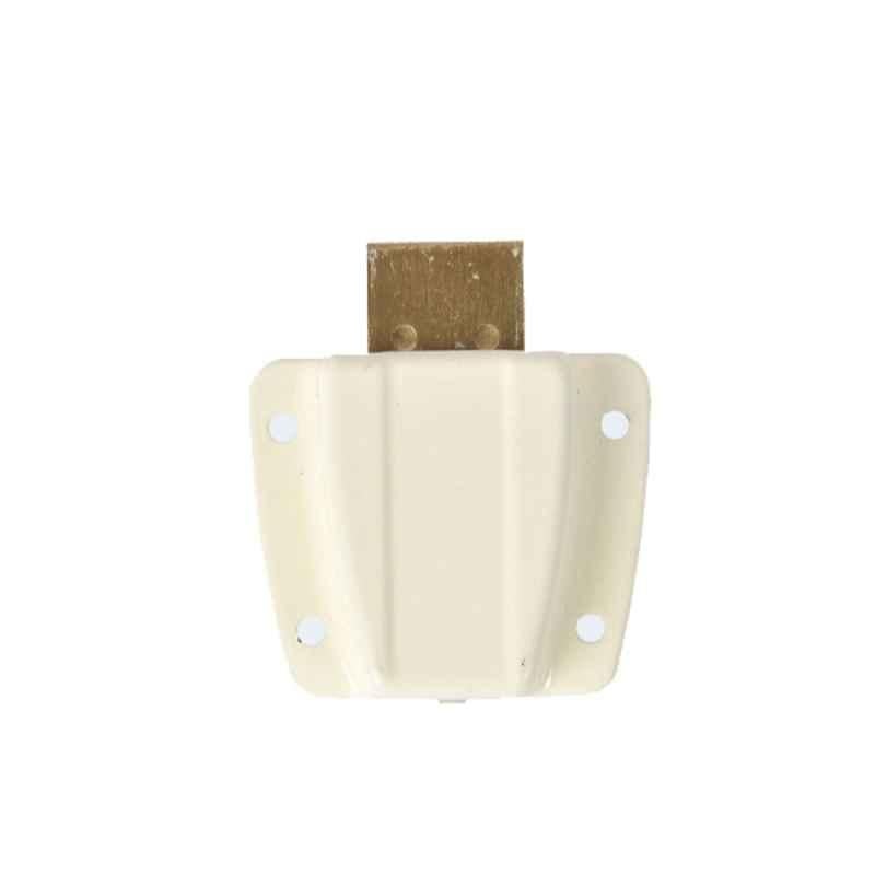 Europa 13mm 5 Pin Ivory Drawer Lock with Small Body, F155