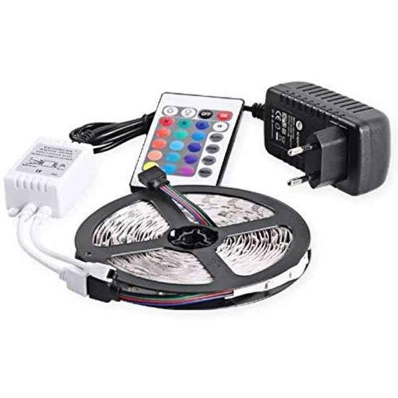 EGK 4m 16 Colour RGB Waterproof LED Strip Light with Adaptor & Remote Control, EGKSLRGB10 (Pack of 10)
