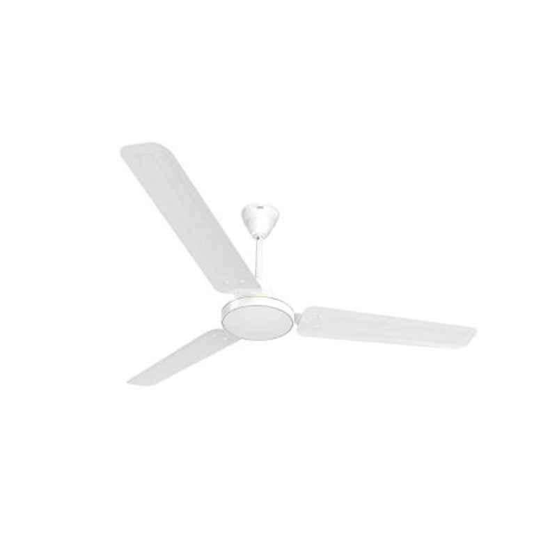 GM AIR9 75W White Ceiling Fan, CFB480006WHGL, Sweep: 1200 mm