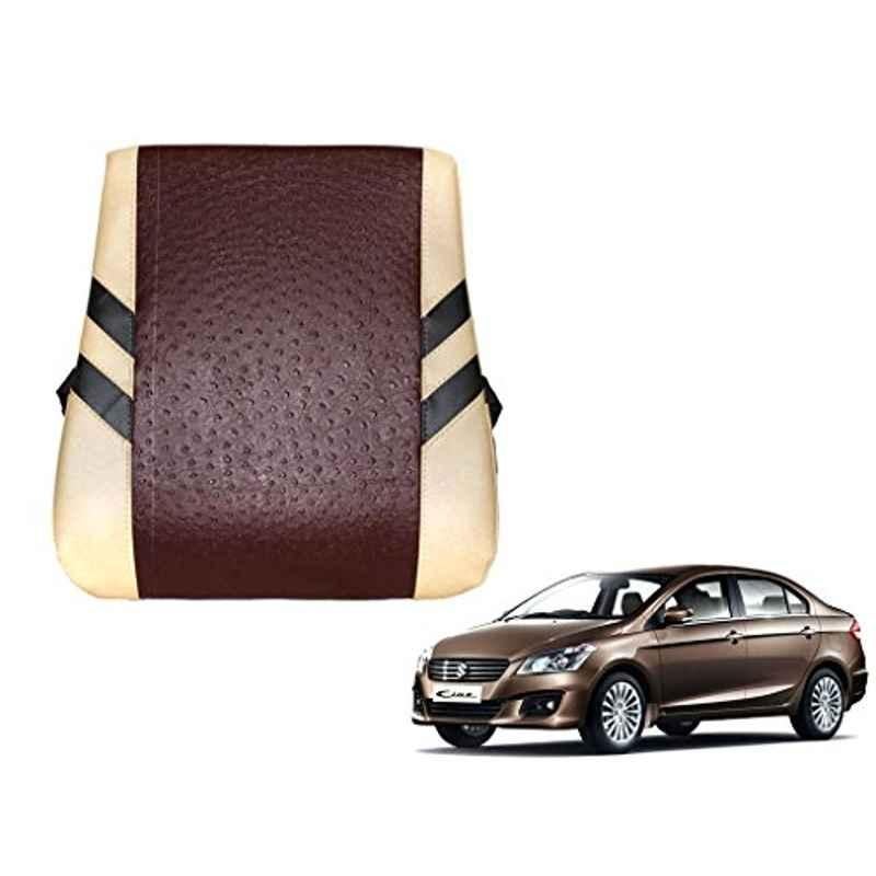 Kozdiko Brown & Beige Back Rest for Mahindra Rexton